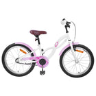 Kids' Bike 20 Inch for 6-11 Years Old White