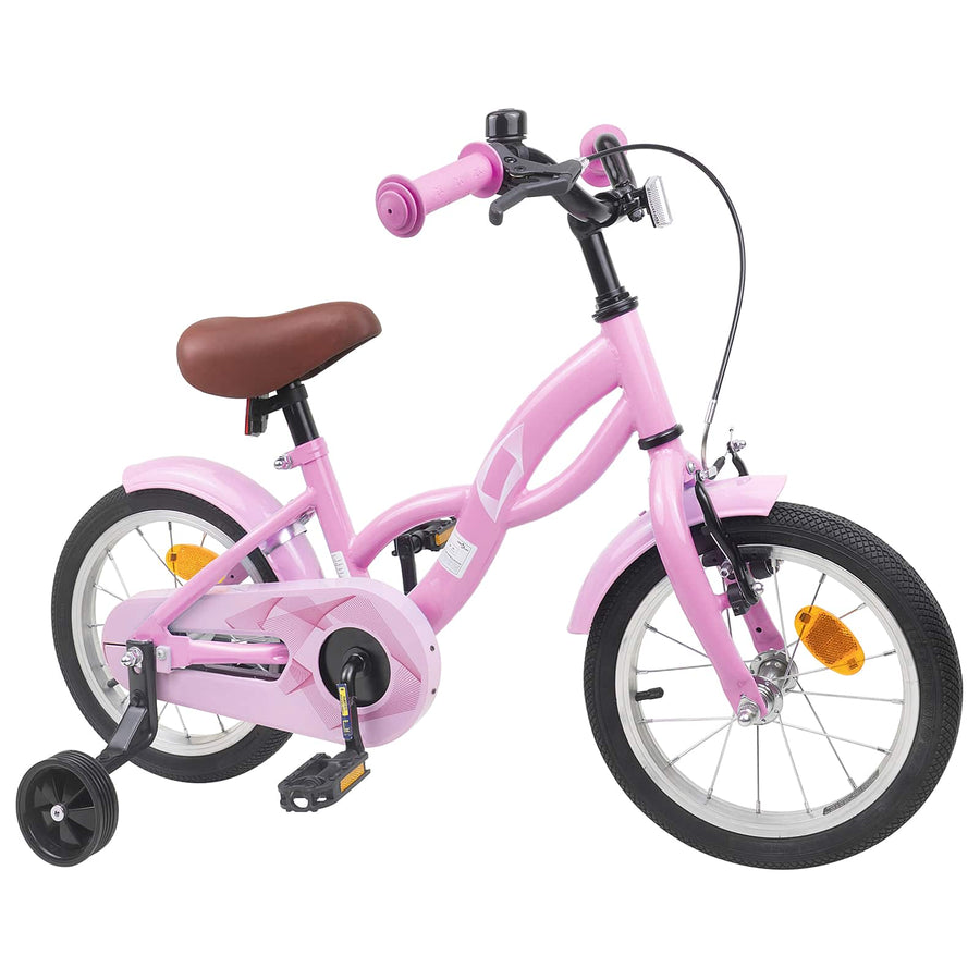 Kinderfiets 16 Inch voor 4-6 jaar oud Lichtroze