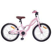 Kinderfiets 18 inch lichtroze