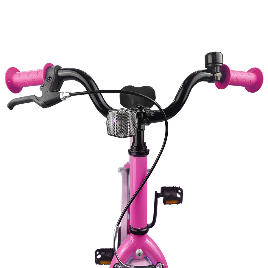 Kinderfiets 20 Inch voor 6-11 jaar oud Donkerroze