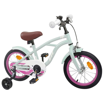 Kinderfiets 12 Inch voor 2-4 jaar oud Lichtgroen