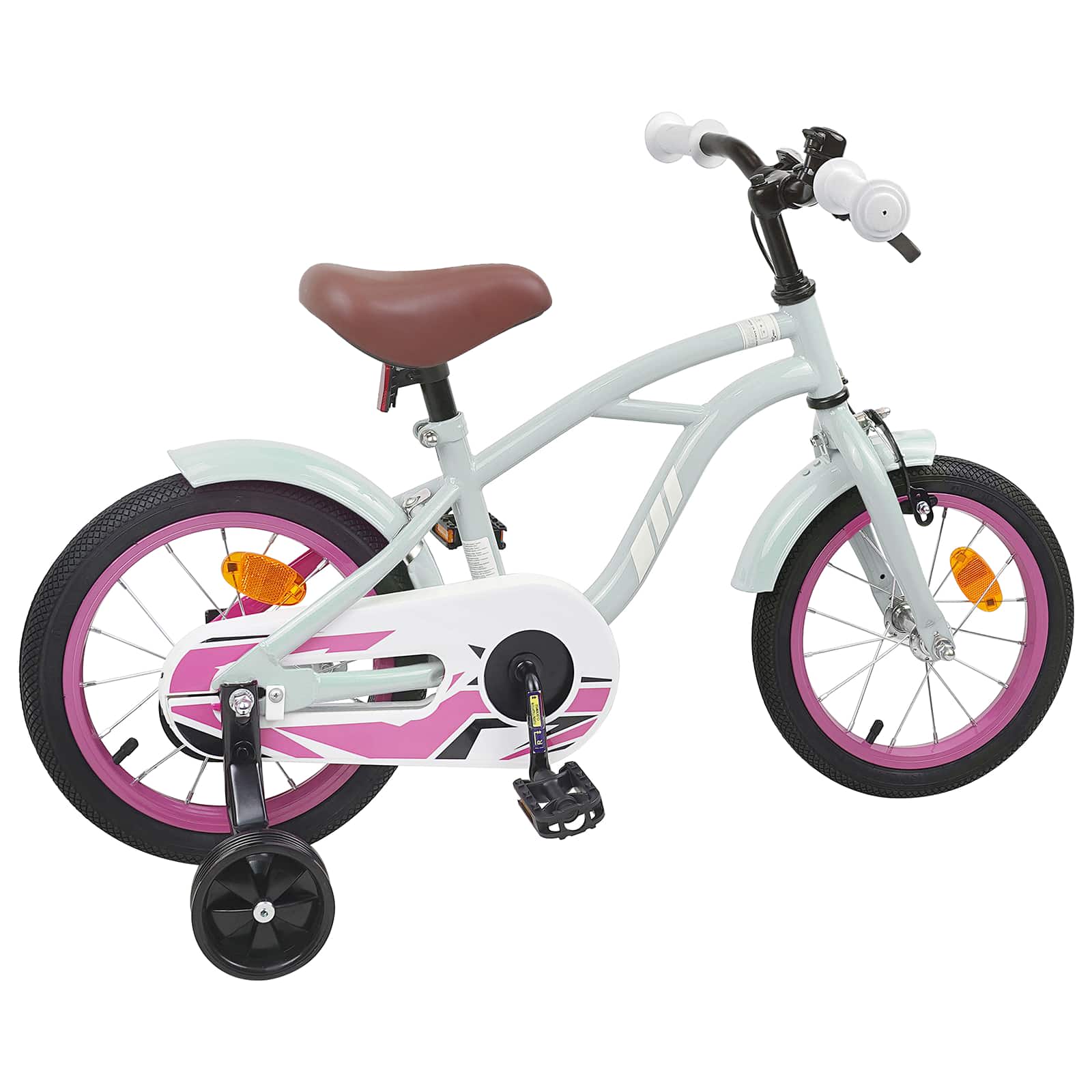 Kinderfiets 12 Inch voor 2-4 jaar oud Lichtgroen