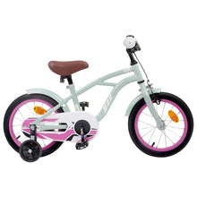 Kinderfiets 14 Inch voor 3-5 jaar oud Lichtgroen