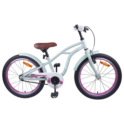 Kinderfiets 20 Inch voor 6-11 jaar oud Lichtgroen