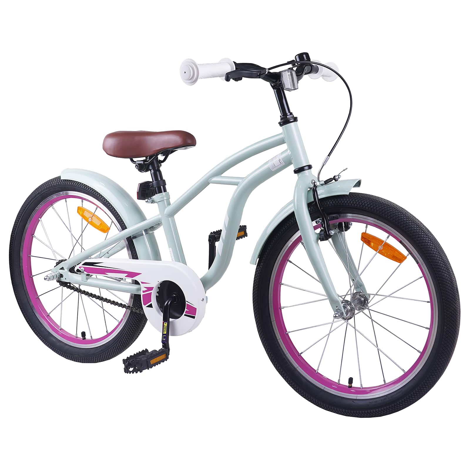 Kinderfiets 22 Inch voor 7-12 jaar oud Lichtgroen