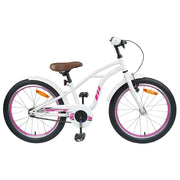 Kinderfiets 22 inch wit