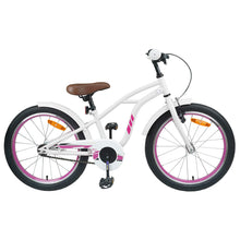 Kinderfiets 22 Inch voor 7-12 jaar oud Wit