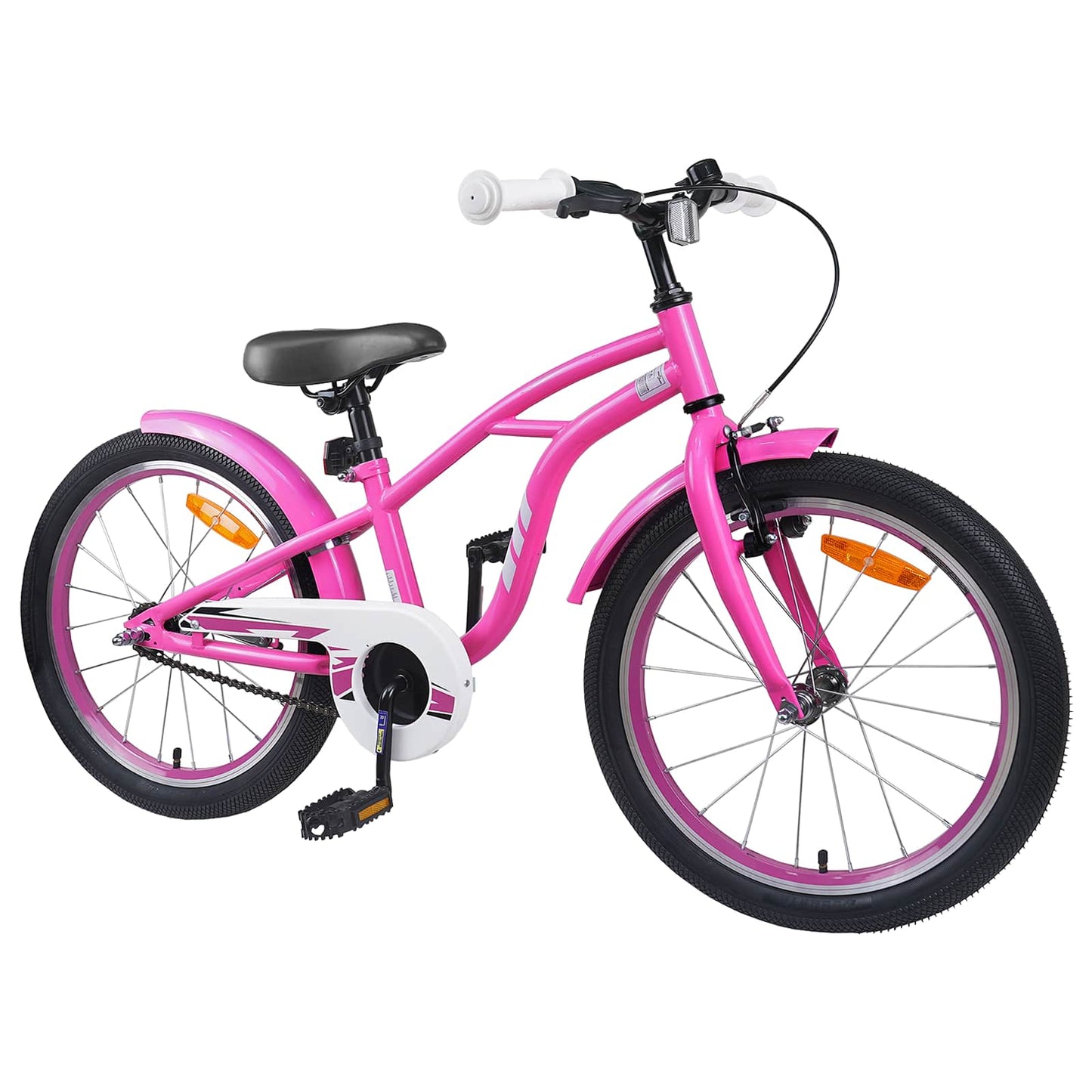 Kinderfiets 20 Inch voor 6-11 jaar oud Donkerroze