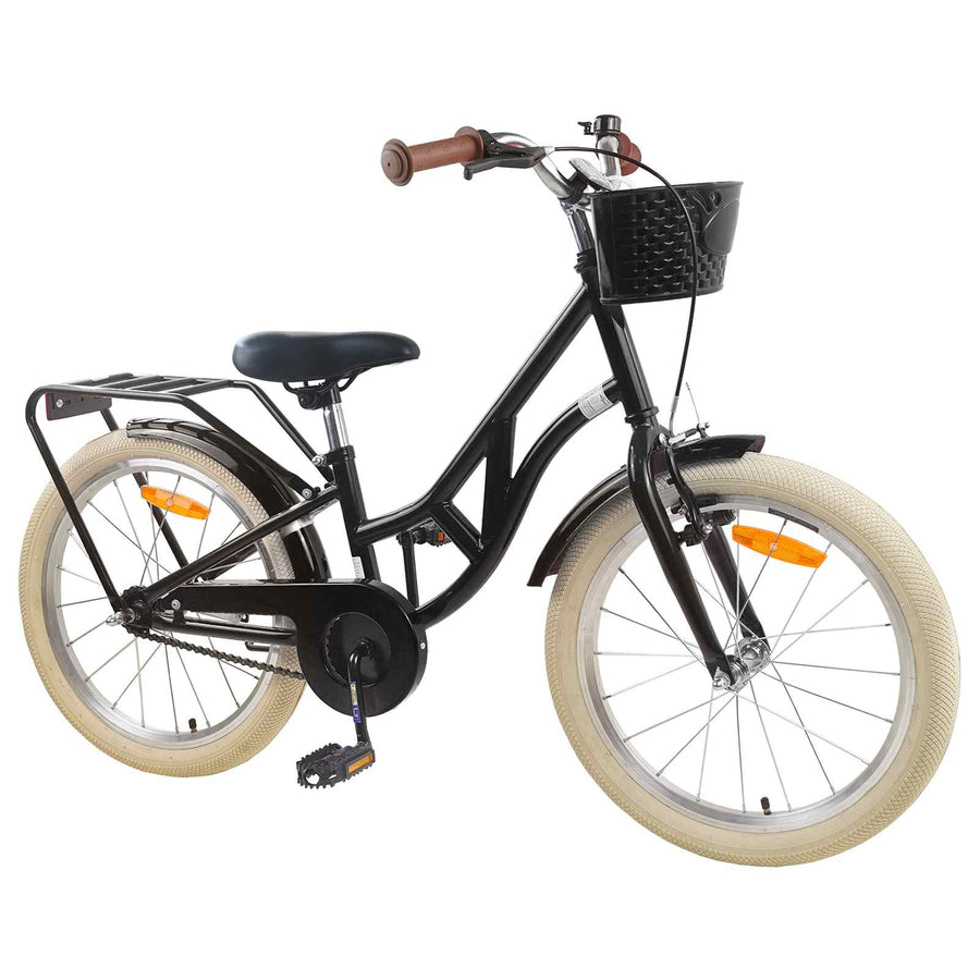 Kinderfiets 20 Inch voor 6-11 jaar oud Zwart