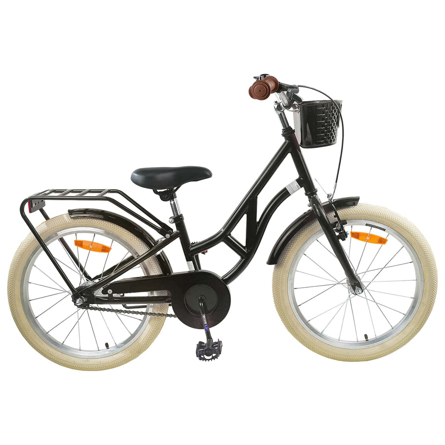 Kinderfiets 20 Inch voor 6-11 jaar oud Zwart