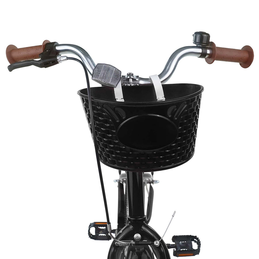 Kinderfiets 24 Inch voor 8-12 jaar oud Zwart