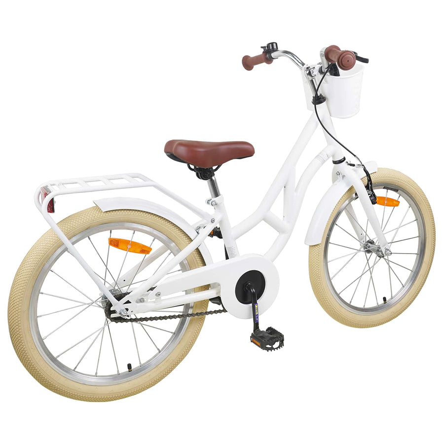 Kinderfiets 24 Inch voor 8-12 jaar oud Wit