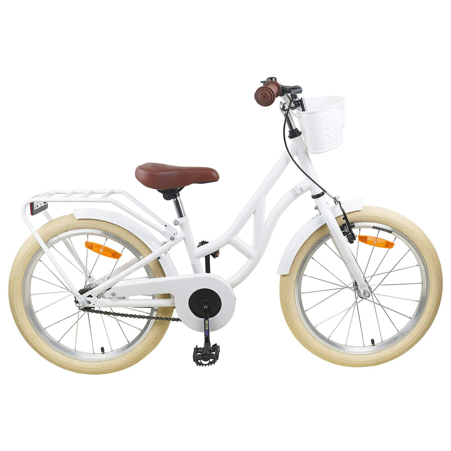 Kinderfiets 24 Inch voor 8-12 jaar oud Wit