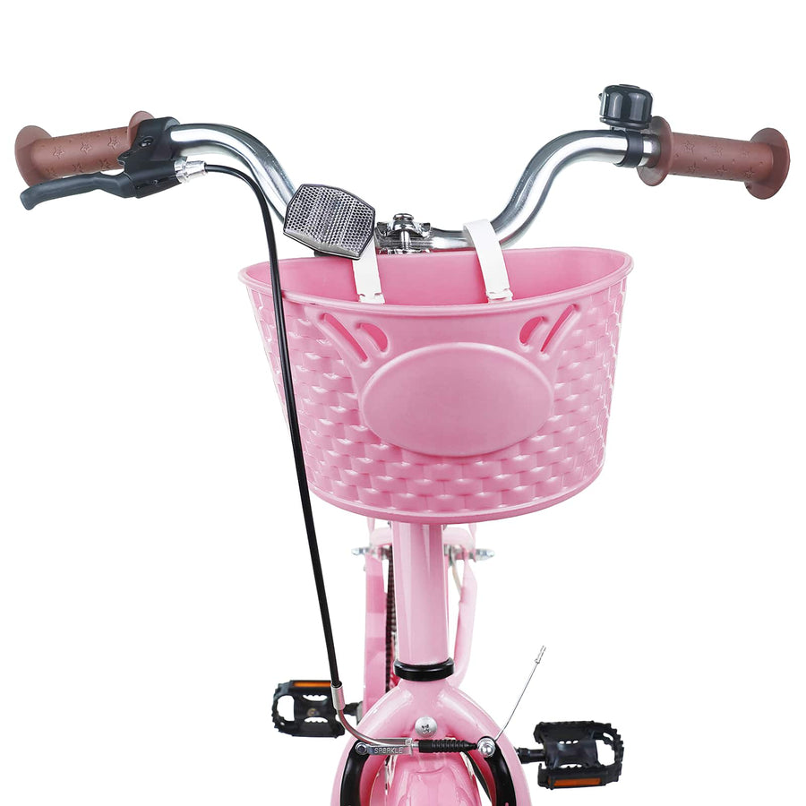 Kinderfiets 24 Inch voor 8-12 jaar oud Lichtroze
