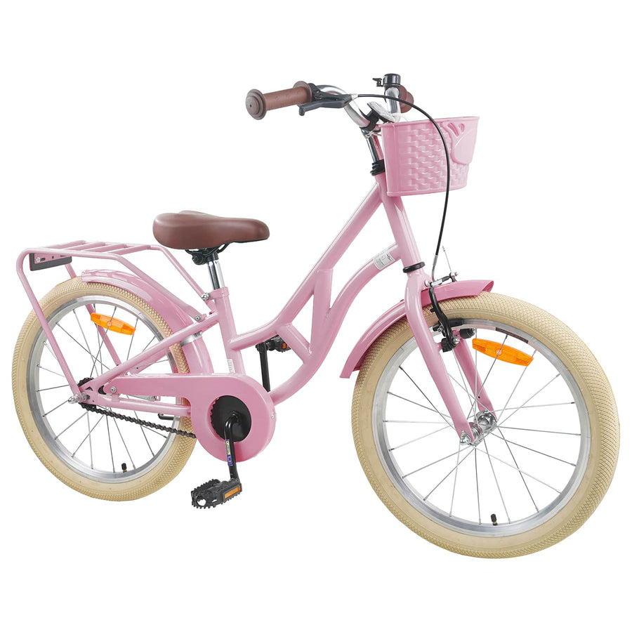Kinderfiets 24 Inch voor 8-12 jaar oud Lichtroze