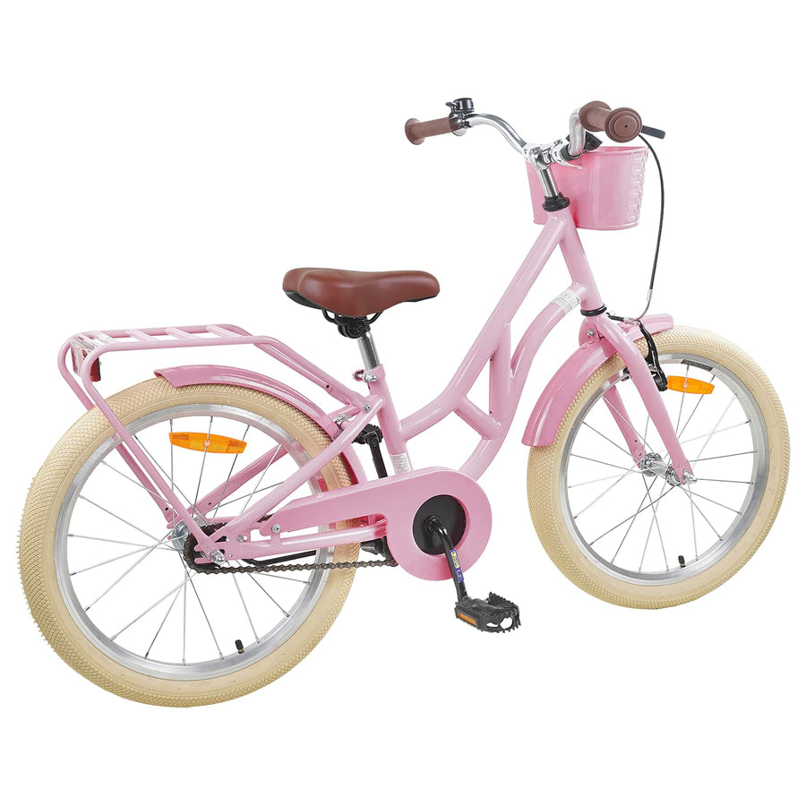 Kinderfiets 24 Inch voor 8-12 jaar oud Lichtroze