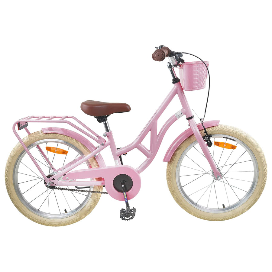 Kinderfiets 24 Inch voor 8-12 jaar oud Lichtroze