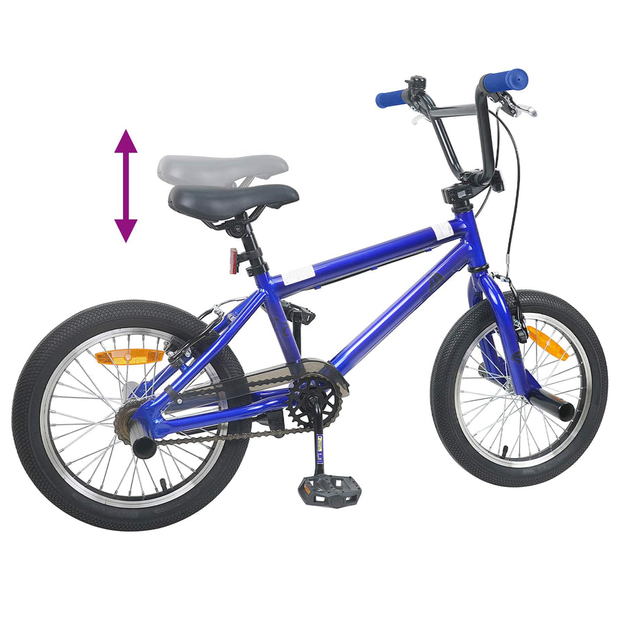 BMX Fiets 20 Inch voor boven de 9 jaar Donkerblauw