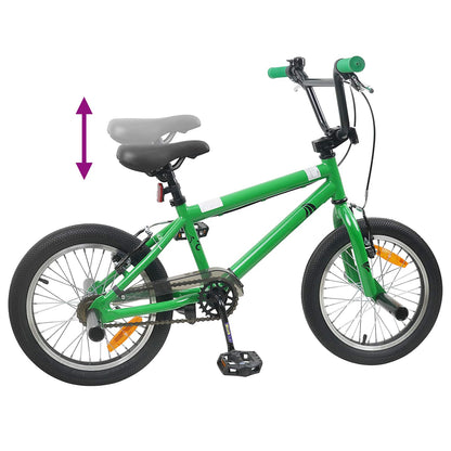 BMX Fiets 20 Inch voor boven de 9 jaar Groen