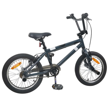 BMX Fiets 16 Inch voor 5-8 jaar oud Donkergrijs