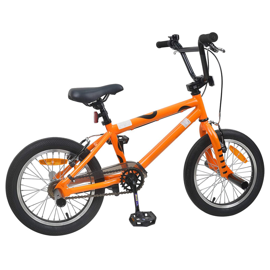 BMX Fiets 16 Inch voor 5-8 jaar oud Oranje