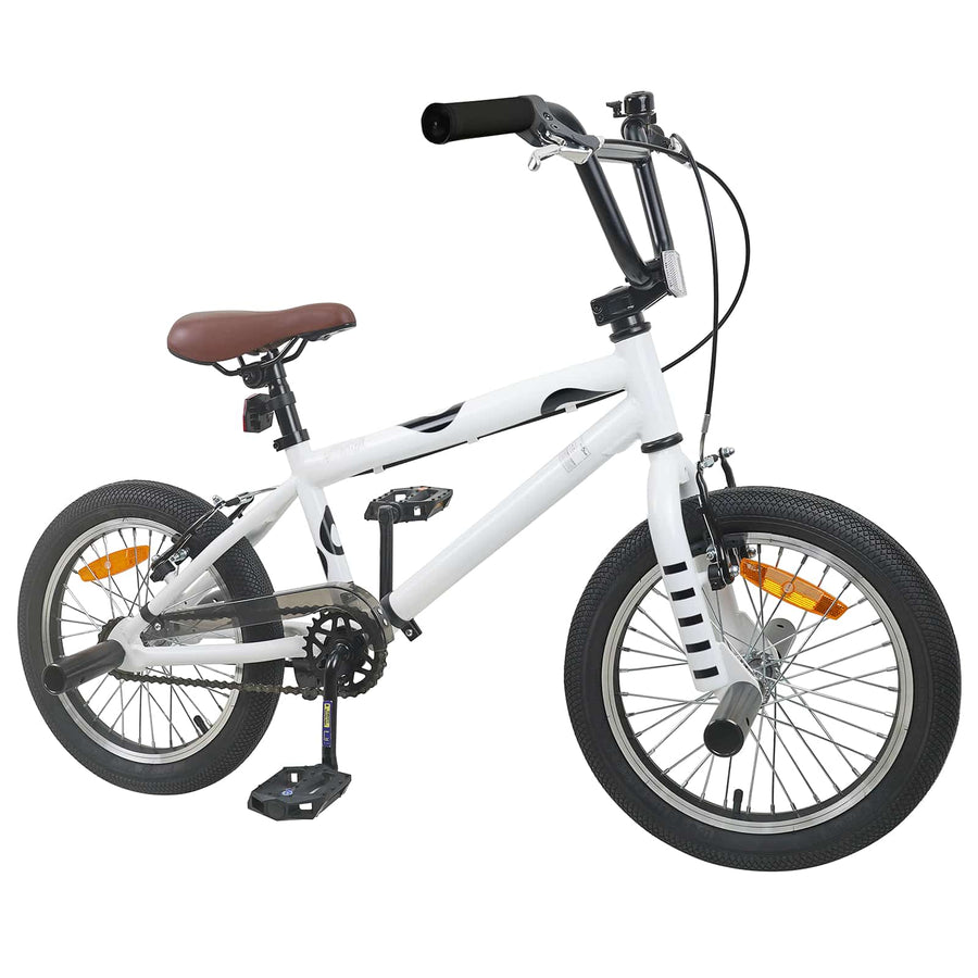 BMX Fiets 16 Inch voor 5-8 jaar oud Wit