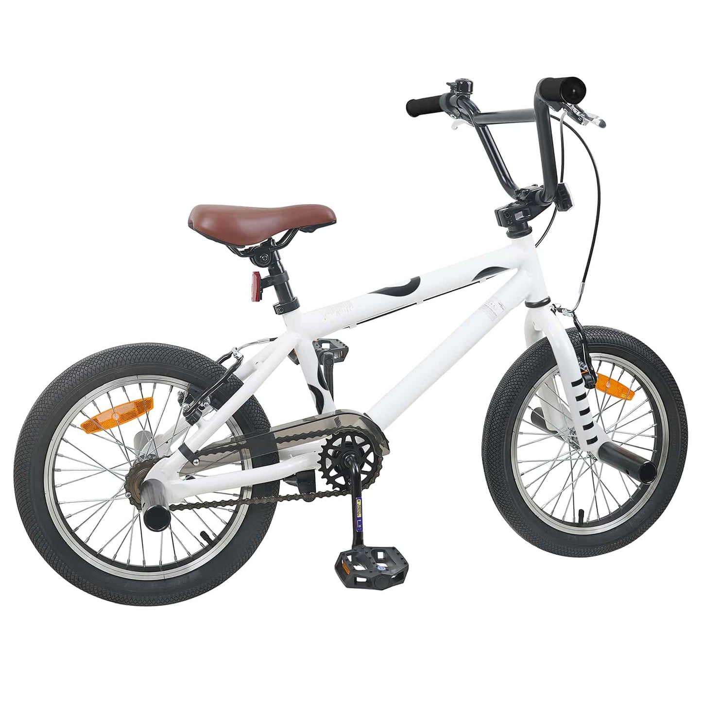 BMX Fiets 16 Inch voor 5-8 jaar oud Wit