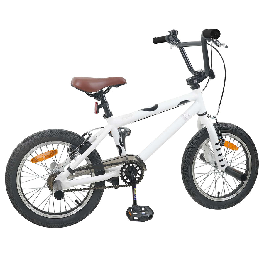BMX Fiets 16 Inch voor 5-8 jaar oud Wit