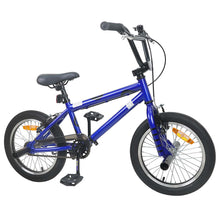 BMX Fiets 16 Inch voor 5-8 jaar oud Donkerblauw