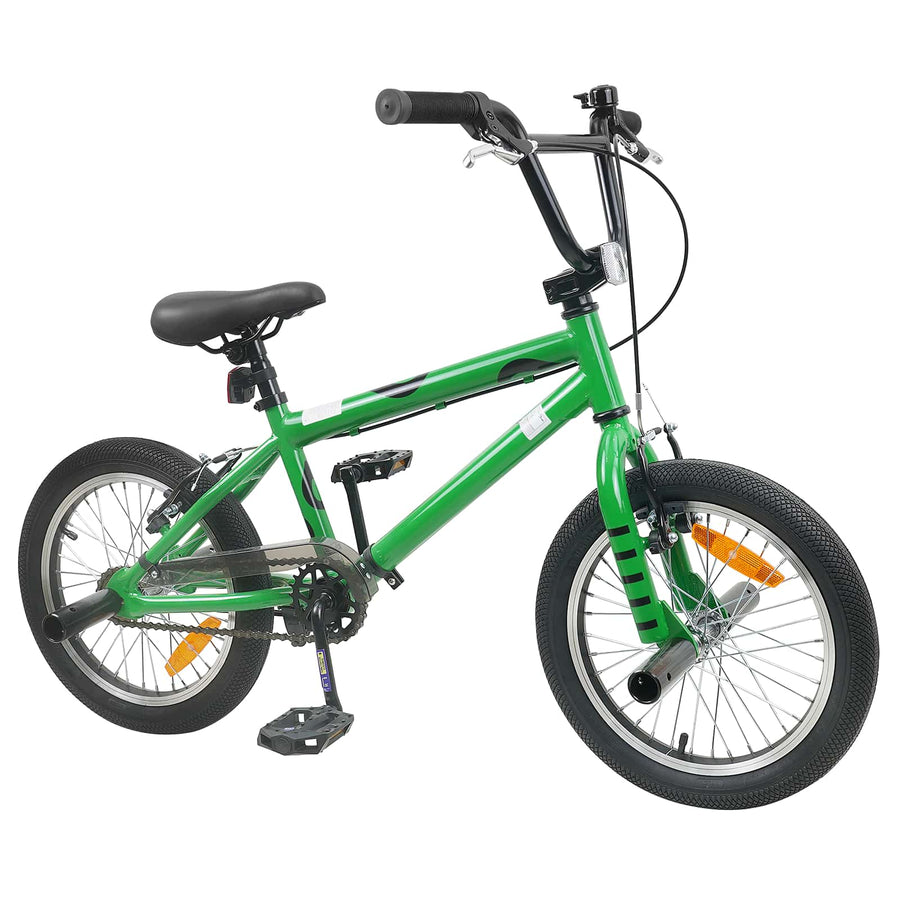 BMX Fiets 16 Inch voor 5-8 jaar oud Groen