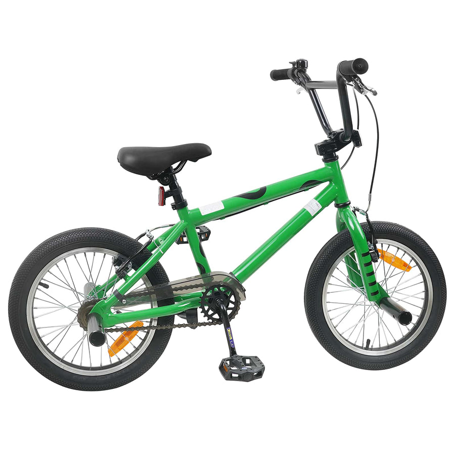 BMX Fiets 16 Inch voor 5-8 jaar oud Groen
