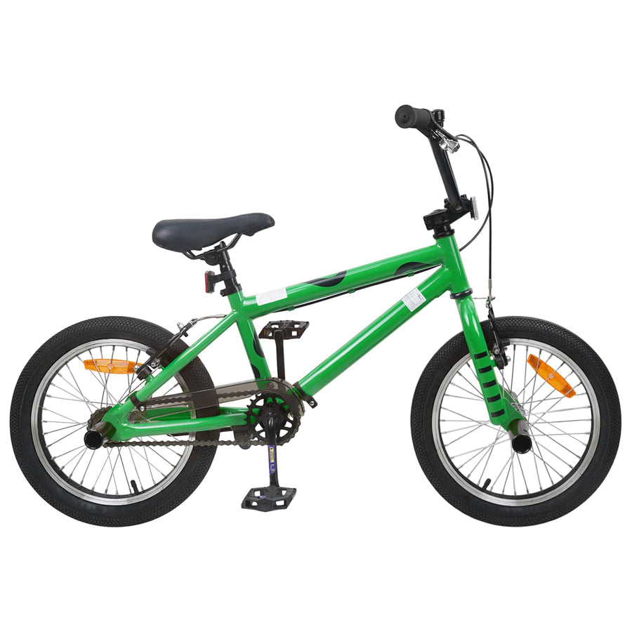 BMX Fiets 16 Inch voor 5-8 jaar oud Groen