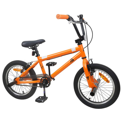 BMX Fiets 16 Inch voor 5-8 jaar oud Oranje