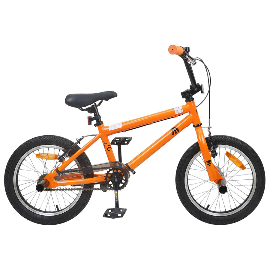 BMX Fiets 16 Inch voor 5-8 jaar oud Oranje