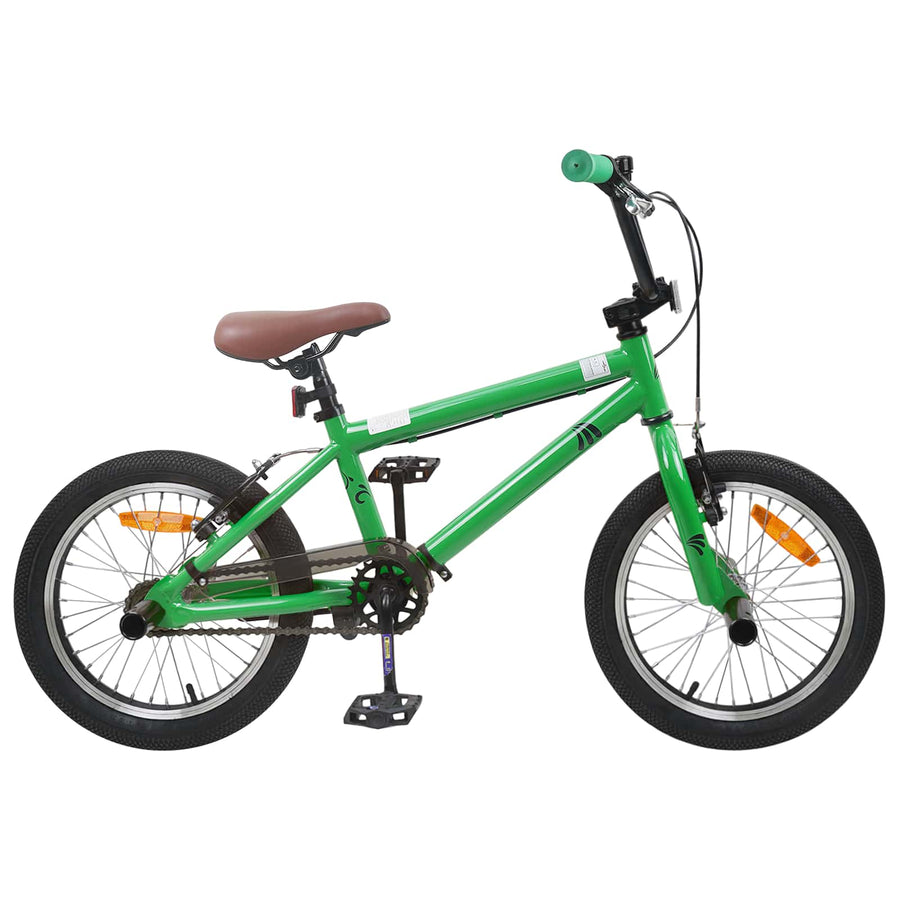 BMX Fiets 16 Inch voor 5-8 jaar oud Groen
