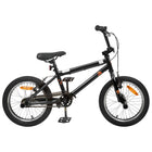 BMX Bike 18 Inch for 7-10 Year Old Black
