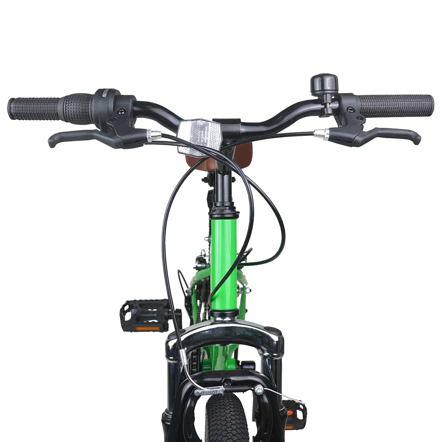 Kids Mountain Bike 20 Inch 6-Speed voor 5-8 jaar oud Groen