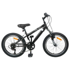 Kinder mountainbike 24 inch zwart