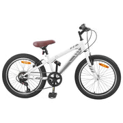 Mountainbike 24 inch 6 versnellingen wit