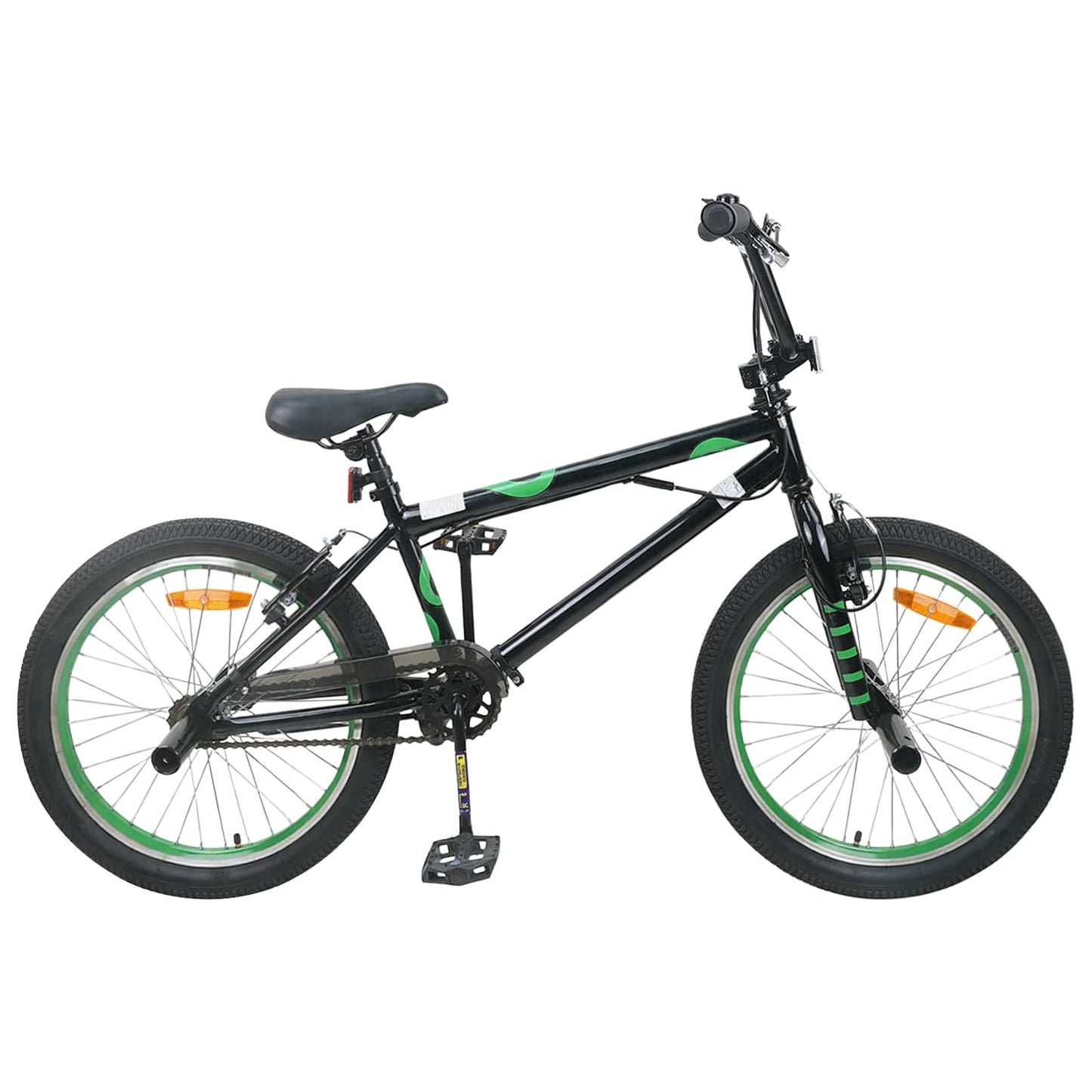 BMX Fiets 20 Inch voor boven de 9 jaar Zwart