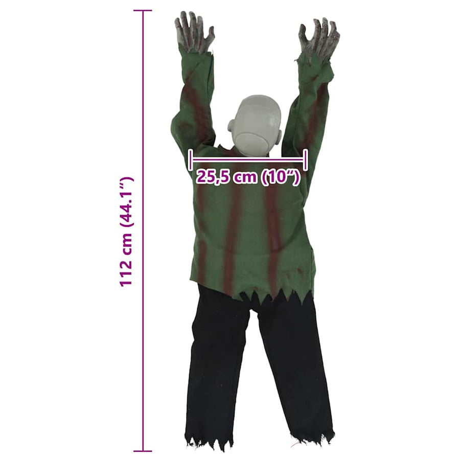 Halloween decoratie zombie SPOOKA Groen 110 x 50 x 21 cm