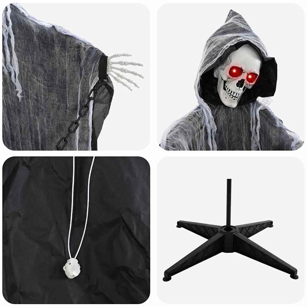 Halloween Grim Reaper Zwart 60 x 60 x 155 cm Polyester
