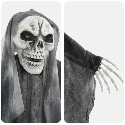 Halloween Hangende Spook 3 pcs Zwart 66 x 110 cm Polyester
