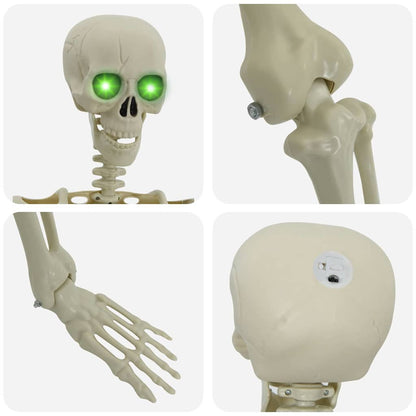 Halloween Skelet Wit 155 x 38.5 cm Kunststof