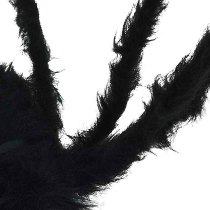 Halloween Spin Decoratie 3 pcs Zwart 200 cm Polyester en staal