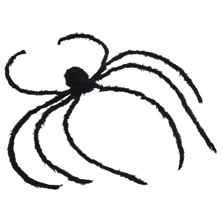 Halloween Spin Decoratie 3 pcs Zwart 200 cm Polyester en staal