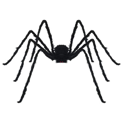 Halloween Spin Decoratie 3 pcs Zwart 200 cm Polyester en staal