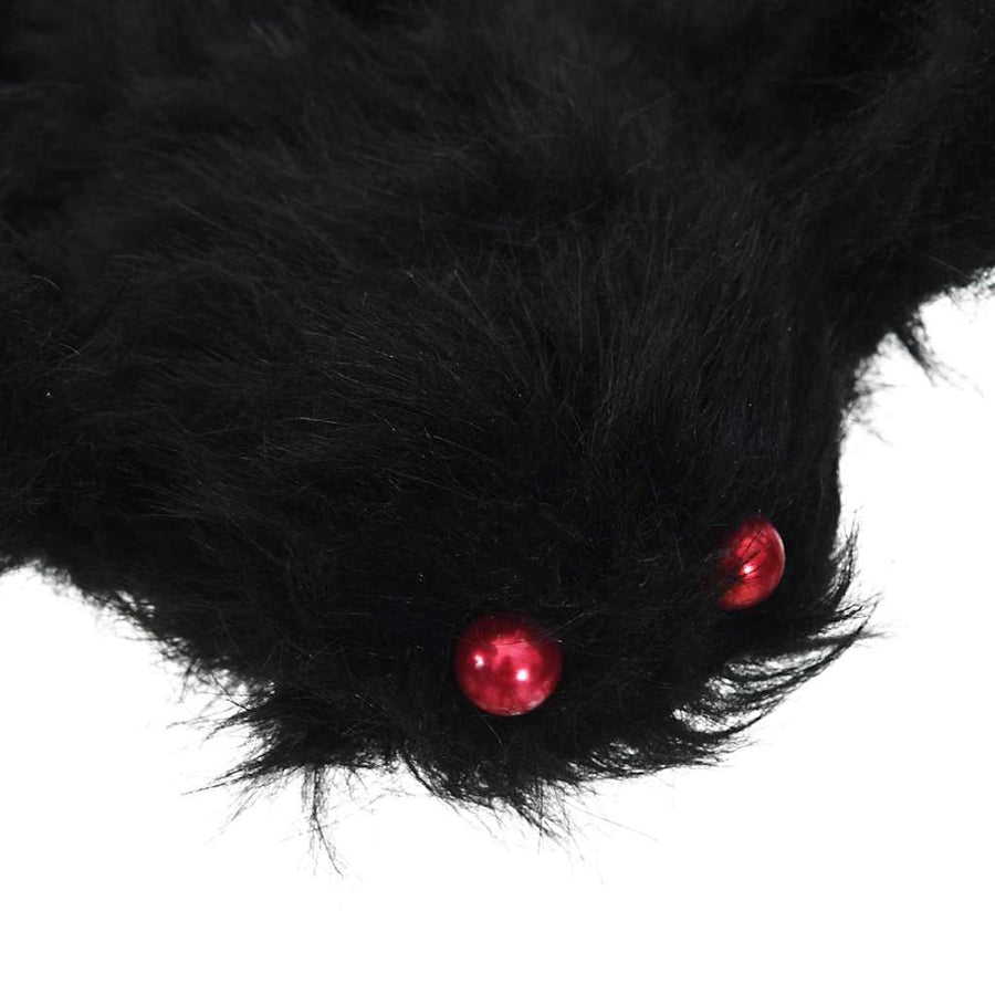 Halloween Spin Decoratie 3 pcs Zwart 150 cm Polyester en staal