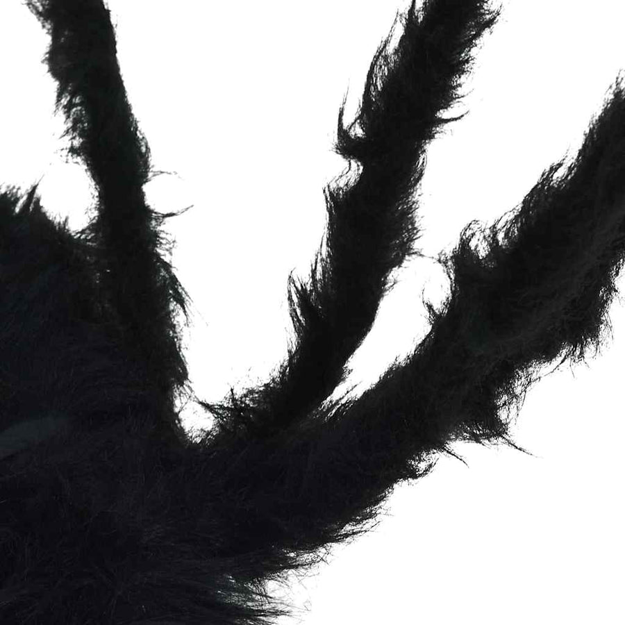 Halloween Spin Decoratie 3 pcs Zwart 150 cm Polyester en staal