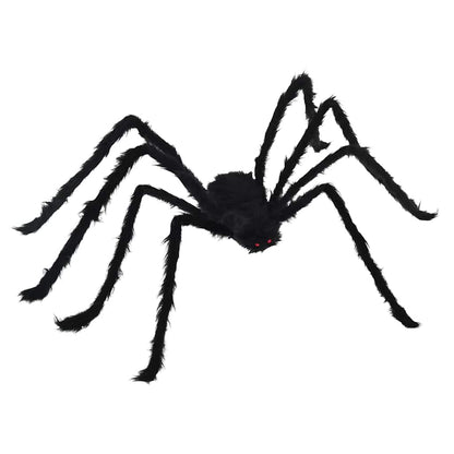 Halloween Spin Decoratie 3 pcs Zwart 150 cm Polyester en staal